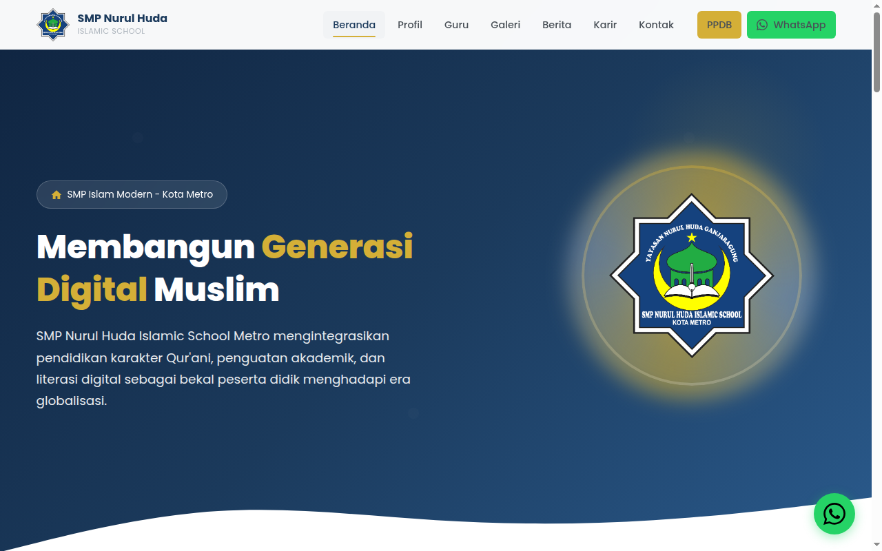 SMP Nurul Huda Islamic School